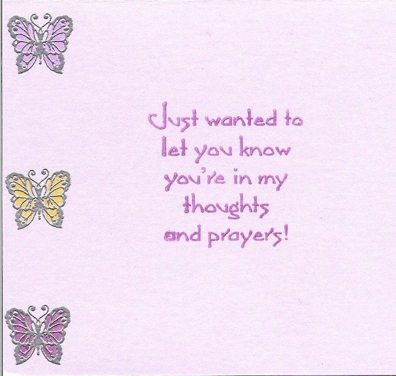 Butterfly Frame-Available in Sympathy or Blank