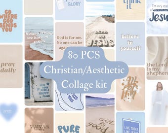 Christian Aesthetic Collage Kit (Digital Download)