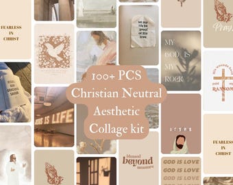 Neutral Christian Collage Kit (Digital Download)