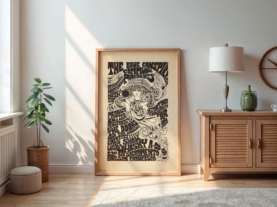 The Doors - San Francisco (1967) Concert Poster - DIGITAL - Very