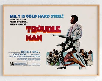 トラブルマン - 1972 | HQ 300dpi | 28x40 24x36 16x24 12x18 8 x 12