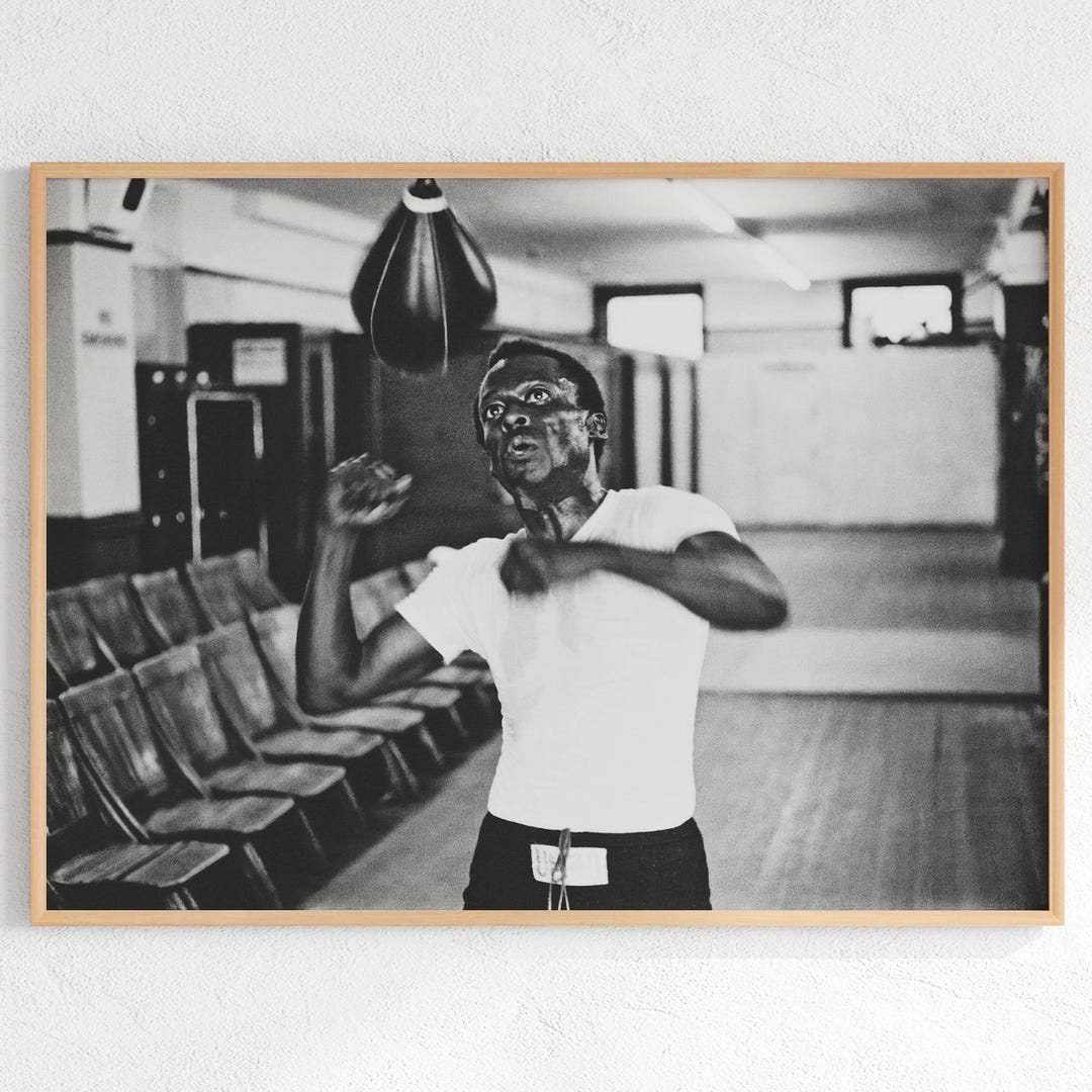 Miles Davis Training at Gleason's Gym 1970 - DIGITAL - Jazz Photography ...