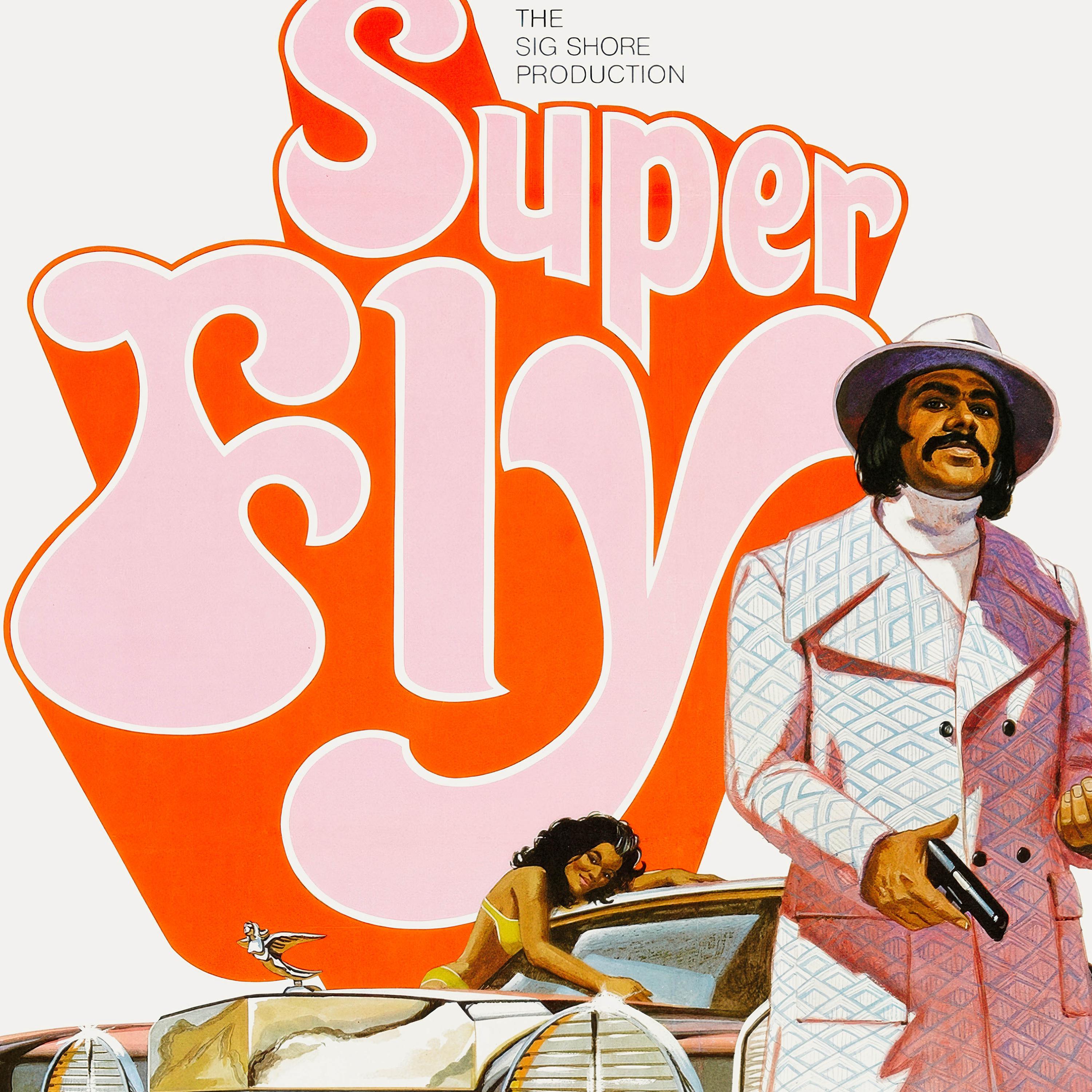 Super Fly (1972) Movie Poster - Blaxploitation Film Art - DIGITAL