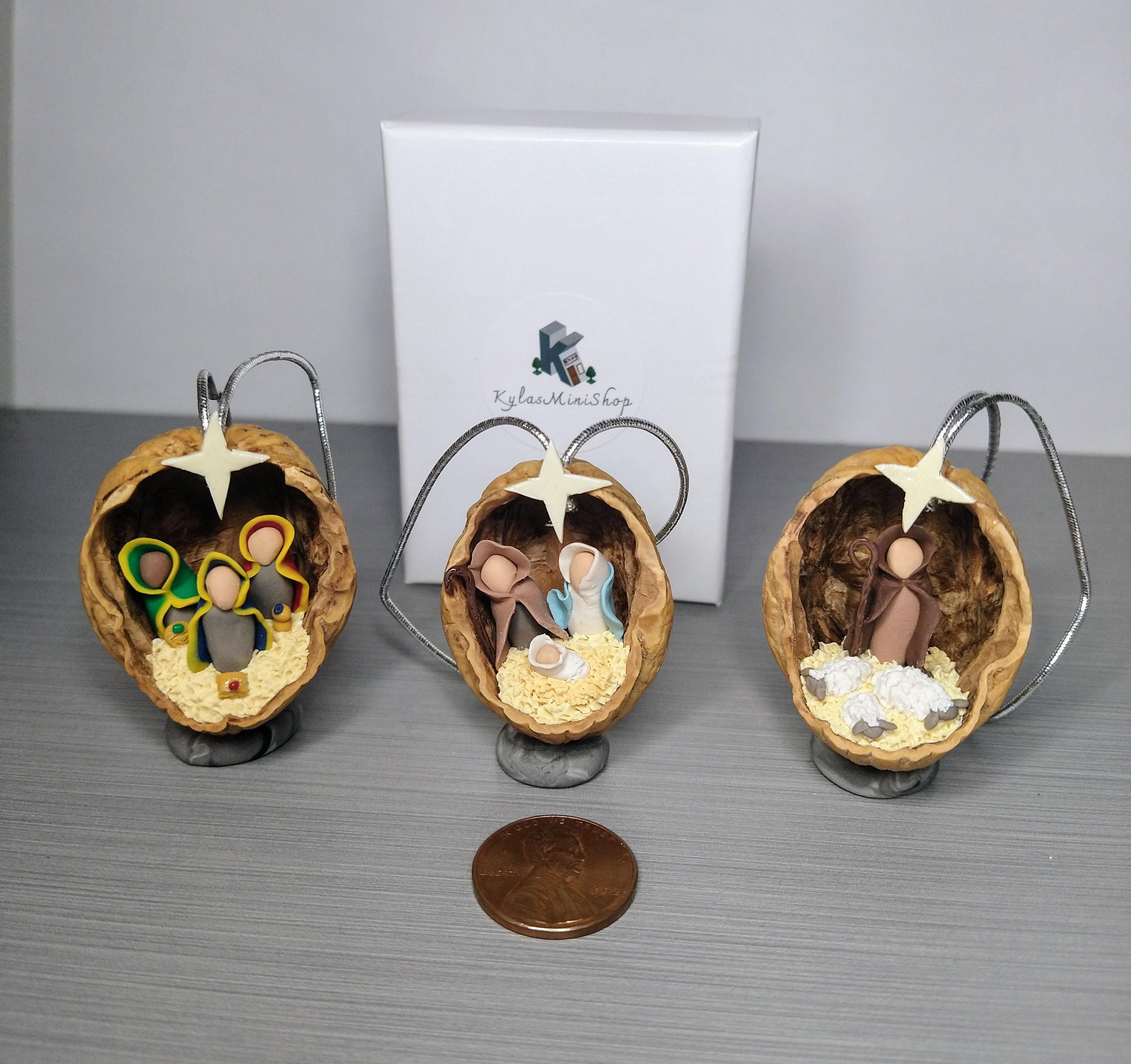 Walnut Shell Art - Etsy Walnut Shell Art - Etsy
