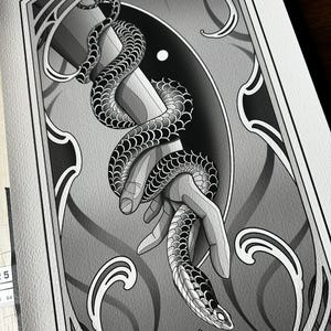 Serpent Print 11x17