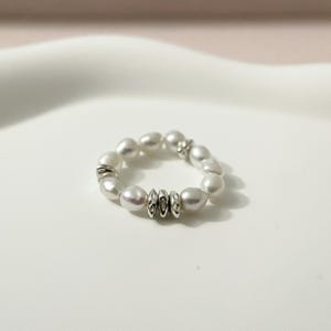 Daily Ring - Ring with freshwater pearls