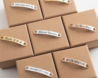 Personalised Shoe Tags Running Shoe Tag Gift Personalised Christmas Gifts Shoe Lace Tag Marathon Gifts Custom Shoe lace Plate