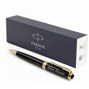 Personalised Parker Pen | Custom Name Pen Gift | Corporate Gifts Bulk | Business Branding | Luxury Gift for Him Her | Employee Client Gift image 8