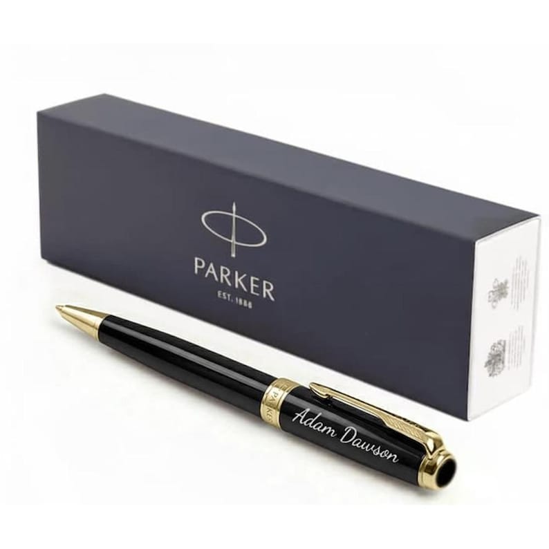 Personalised Parker Pen | Custom Name Pen Gift | Corporate Gifts Bulk | Business Branding | Luxury Gift for Him Her | Employee Client Gift image 8