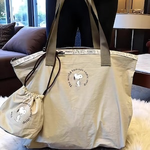 Trendy cartoon reisdraagtas voor honden, reisdraagtas, cartoon draagtas, opvouwbare schooltas met grote capaciteit voor dames, casual fitnessrugzak