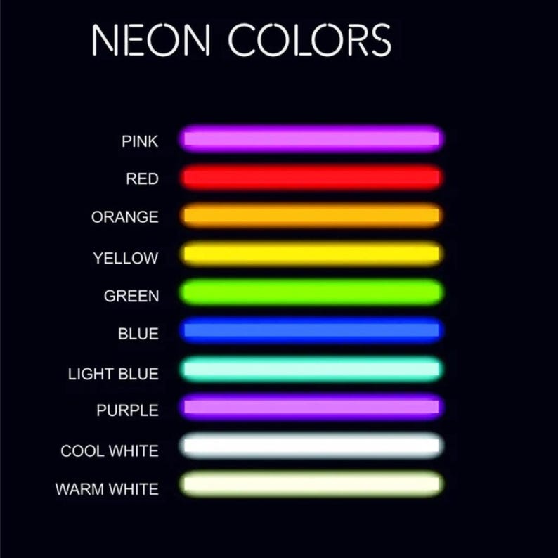 Neon Quote Sign, LED Neon Light