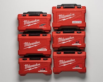 Wall Mount for Milwaukee Bit Box (4 pack)