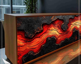 Handmade Marble Pattern LED Lightbox: Dimmable Abstract Stone Art Lamp