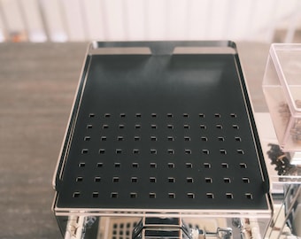 Protective cover for Profitec Pro 400 made of synthetic leather - cup tray - scratch protection for the surface of portafilter espresso machines