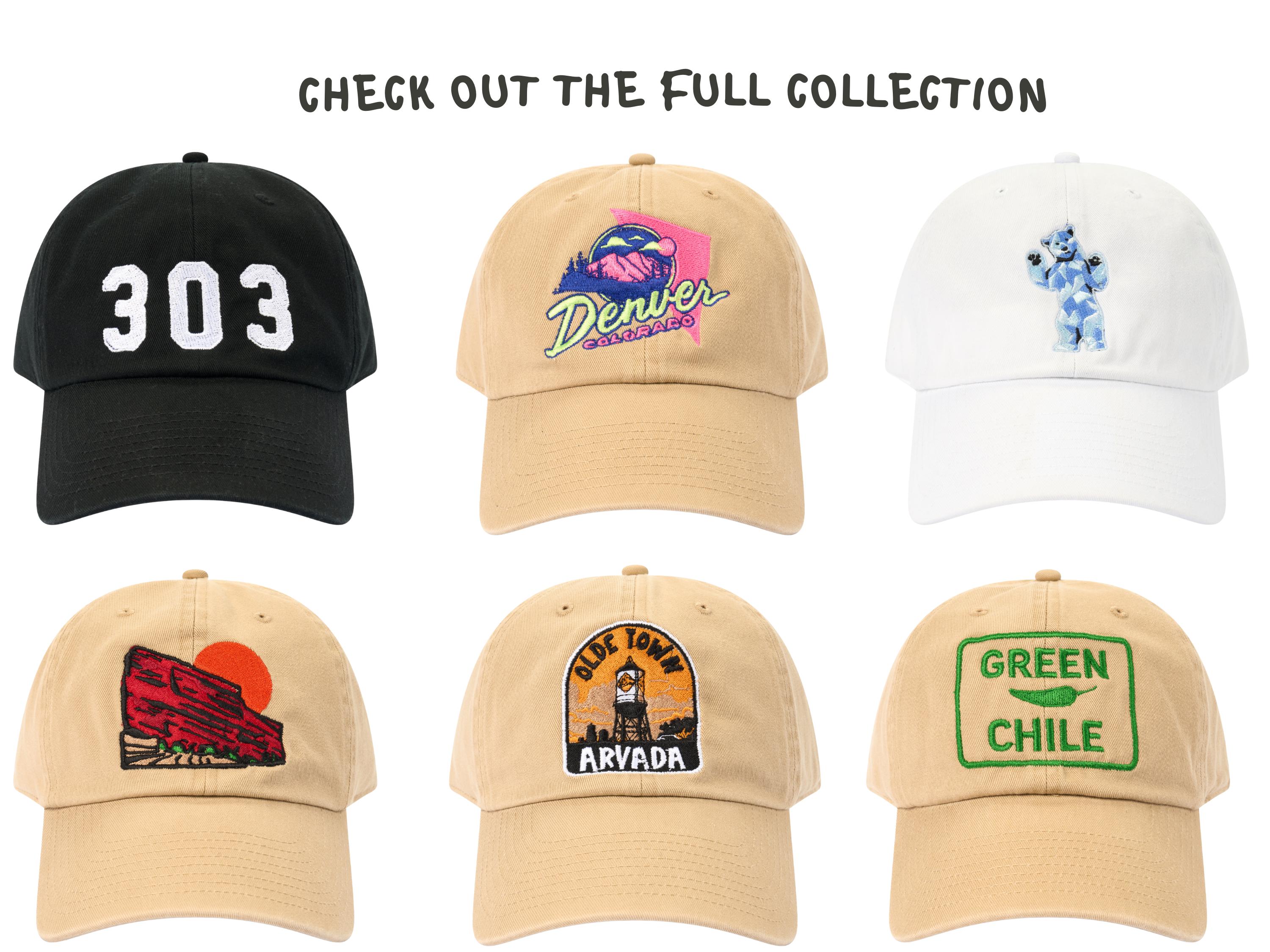 Red Rocks Colorado Embroidered Hat - Etsy