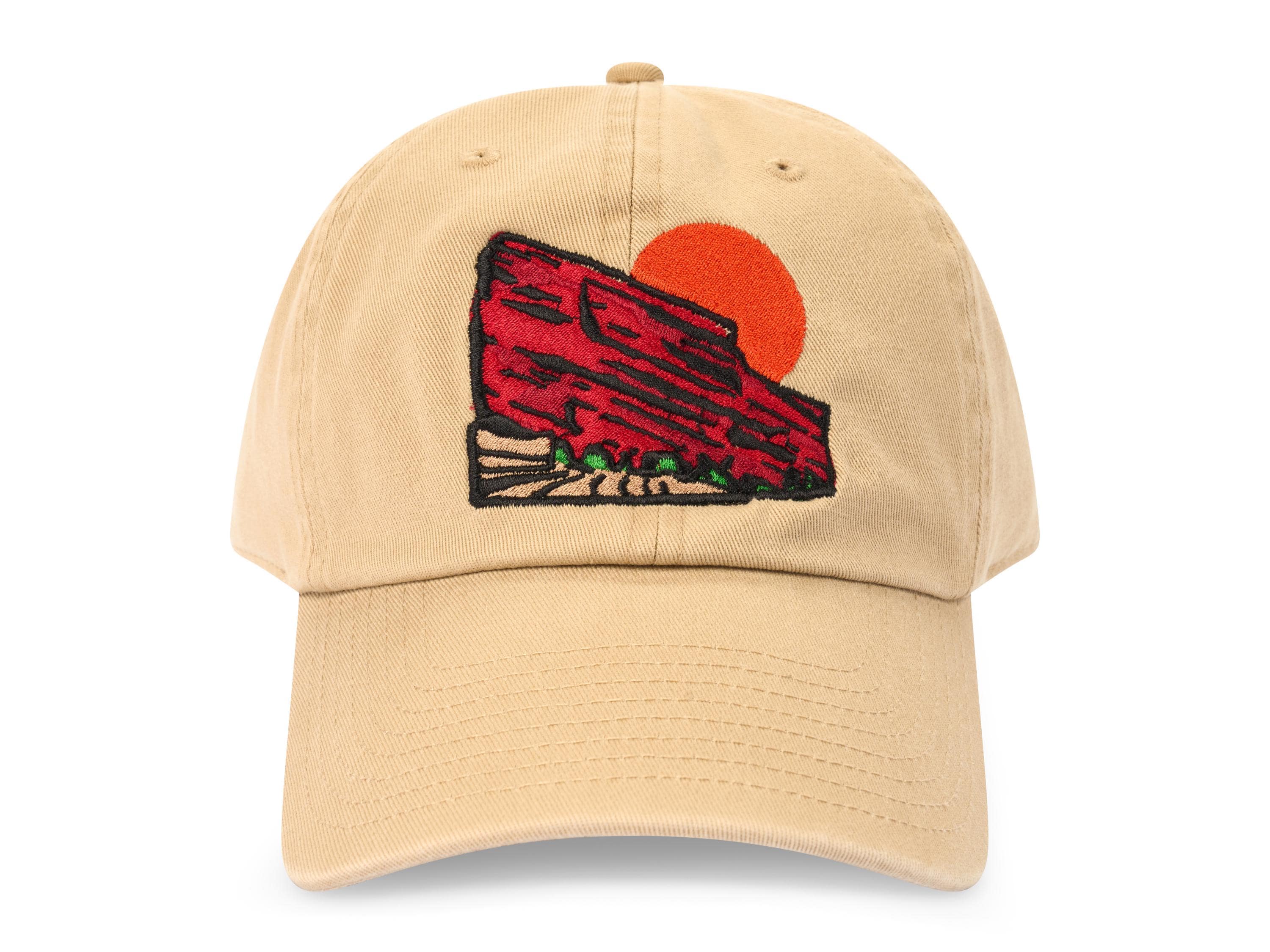 Red Rocks Colorado Embroidered Hat - Etsy