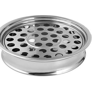 Communion Ware | Communion Tray |  Communion Supplies | Portable Communion Tray with 40-Hole Disk | Stainless Steel – Matte/Mirror Finish