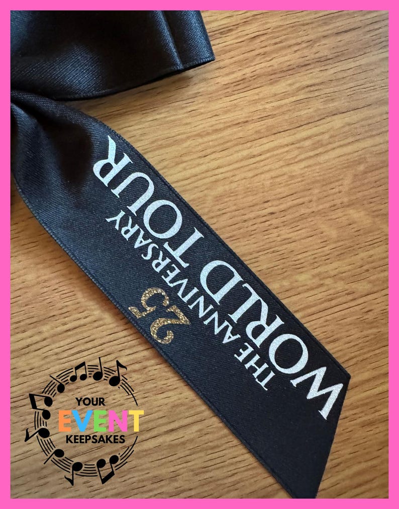 Westlife The Anniversary Tour inspired Custom Hair Clip Bow 画像 3