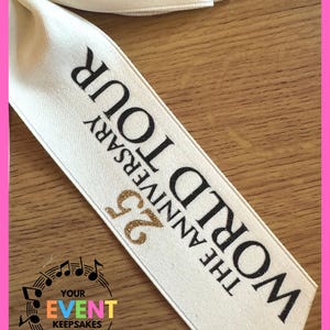 Westlife The Anniversary Tour inspired Custom Hair Clip Bow 画像 6