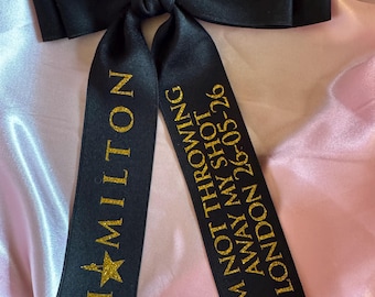 Hamilton Musical inspired Hair Bow Clip | Hamilton Merch