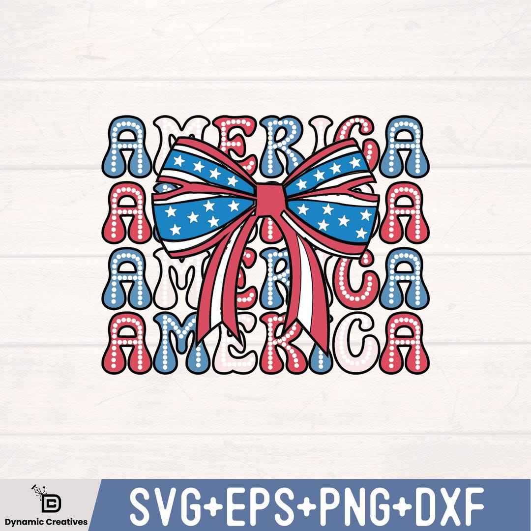 Coquette American Flag PNG – 4th of July Sublimation Design, Coquette ...