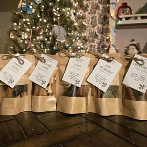 Winter Simmer Pot Multipack Home Fragrance Gift Set, Locally Sourced, set of 5