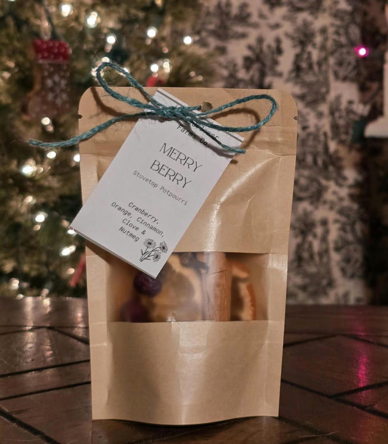 Simmer Pot Multipack Winter Home Fragrance Gift Set, Locally Sourced, set of 5 image 10
