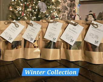 Simmer Pot Multipack Winter Home Fragrance Gift Set, Locally Sourced, set of 5