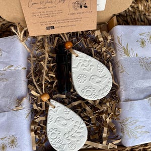 Scandi Clay Diffusers - Aromatherapy - Wellbeing Gift - Letterbox Gift