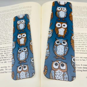 3D Owl Bookmark, Cute Owl Bookmark, Owls, Textured Bookmark, Animal Gifts, Owl Lover Gift, Handmade Bookmark, Gift for Book Lovers