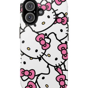 Cute Hello Kitty Phone Case |iPhone 16 15 14 13 12 11 Pro Max Case | Samsung Galaxy S22 S23 S24| image 1