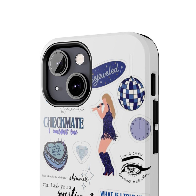 Aesthetic Taylor Phone Case - Midnight Swift Song Lyrics fit for, iPhone 16 15 14 13 12 Pro Max 8 , Samsung Galaxy S24 S23 S22 S21 Ultra image 6