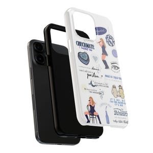 Aesthetic Taylor Phone Case - Midnight Swift Song Lyrics fit for, iPhone 16 15 14 13 12 Pro Max 8 , Samsung Galaxy S24 S23 S22 S21 Ultra image 4