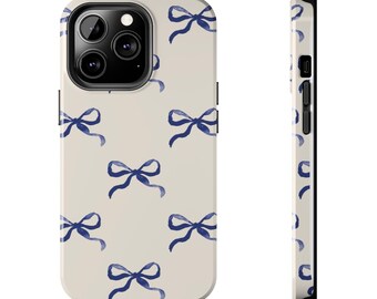 Coquette Ribbons and Bow Phone Case| Aesthetic iPhone 16/15/14/13/12/11/8 Pro Max MagSafe Case | Samsung Galaxy S23/S22/S21 Ultra Phone Case