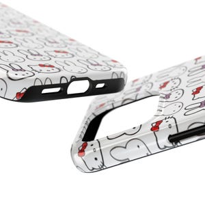 Funda de teléfono Kwaii Miffy Hello Kitty para iPhone 17, 16, 15, 14, 13, 12, 11 Plus Pro Max, Samsung Galaxy S25, S24, S23, S22, S21 Ultr imagen 7