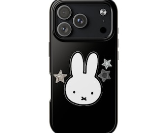 Kwaii Miffy Phone Case, For iPhone 17, 16, 15, 14, 13, 12, 11 Plus Pro Max, Samsung Galaxy S25, S24, S23, S22, S21 Ultr