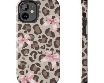 Coquette Pink Bow Phone Case, Preppy and Cute Phone Case, iPhone 16 15 14 13 12 11 Pro Max 8 Plus X, Samsung Galaxy S24 S23 S22 S21
