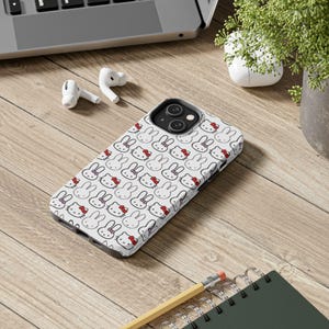 Funda de teléfono Kwaii Miffy Hello Kitty para iPhone 17, 16, 15, 14, 13, 12, 11 Plus Pro Max, Samsung Galaxy S25, S24, S23, S22, S21 Ultr imagen 8