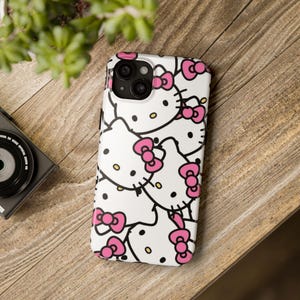 Cute Hello Kitty Phone Case |iPhone 16 15 14 13 12 11 Pro Max Case | Samsung Galaxy S22 S23 S24| image 5