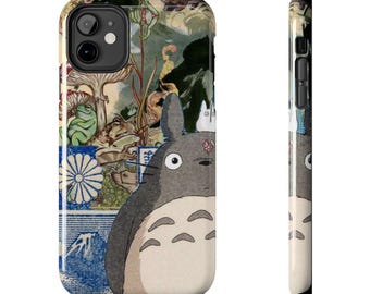 Japanese Mood Board Collage Phone Case | Anime Cartoon Aesthetic | My Neighbor | iPhone 16 Pro 15 14 13 12 11| Samsung S23 S24 S22