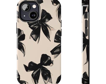 Coquette Ribbons and Bow Phone Case| Aesthetic iPhone 16/15/14/13/12/11/8 Pro Max MagSafe Case | Samsung Galaxy S23/S22/S21 Ultra Phone Case