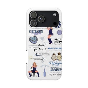 Aesthetic Taylor Phone Case - Midnight Swift Song Lyrics fit for, iPhone 16 15 14 13 12 Pro Max 8 , Samsung Galaxy S24 S23 S22 S21 Ultra image 10