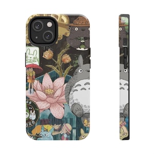 Japanese Mood Board Collage Phone Case | Anime Cartoon Aesthetic | Studio Ghibli | iPhone 16 Pro 15 14 13 12 11| Samsung S23 S24 S22