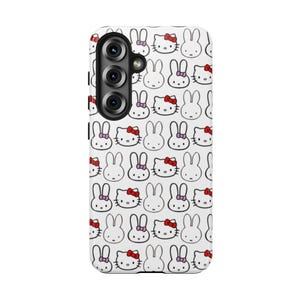 Funda de teléfono Kwaii Miffy Hello Kitty para iPhone 17, 16, 15, 14, 13, 12, 11 Plus Pro Max, Samsung Galaxy S25, S24, S23, S22, S21 Ultr imagen 9