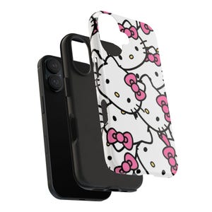 Cute Hello Kitty Phone Case |iPhone 16 15 14 13 12 11 Pro Max Case | Samsung Galaxy S22 S23 S24| image 4