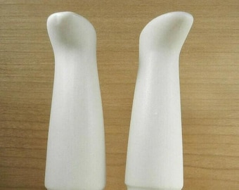 Gray Bisque Porcelain Doll Legs, Overall Length 2 3/4", Doll Making and Repairs
