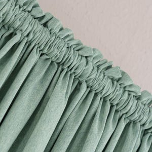 Soft Touch Natural Look Polyester Curtains, Modern Curtains for Living Room Bedroom,  Extra Wide Pinch Pleated Linen Curtains, 42 Colours