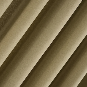 Linen Look Polyester Curtains, Custom Size Pencil Pleat Drapes, Extra Wide Long Window Panels for Living Room, Bedroom Decor