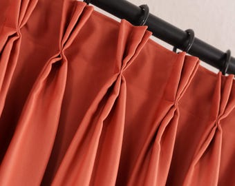 Blackout Curtain: Triple Pinch Pleat, Custom Size, Noise Reduction