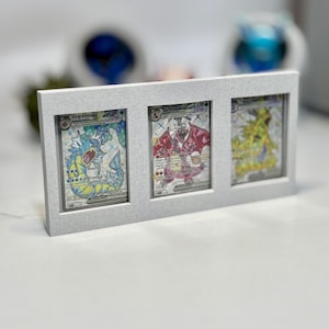 2er Pack Marmor Farbe PLA 3 Karte TopLoader Rahmen Display 2x